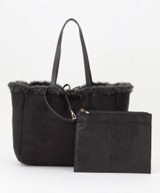 ムートンリバーシブルトート バッグ / 自由区 | ファッション通販