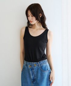 YECCA VECCA ラメタンクトップ