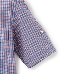 J.PRESS MEN オーガニックコットンダブルチューブマルチチェック シャツ