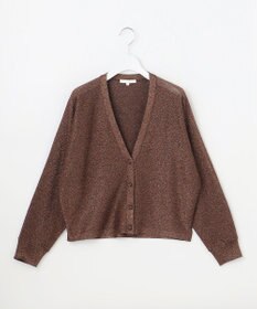 自由区 【カタログ掲載】カラーミックスラメ カーディガン
