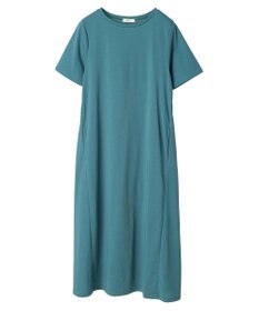 earth music&ecology プレーティング天竺Ａラインワンピース