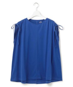 J.PRESS YORK STREET 【WOMEN】【SMOOTH JERSEY】ショルダー シャーリング プルオーバー