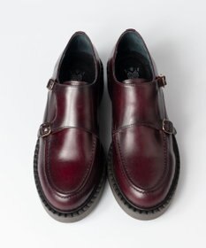 BONTRE 【BONTRE/ボントレ】厚底ダブルモンクシューズ