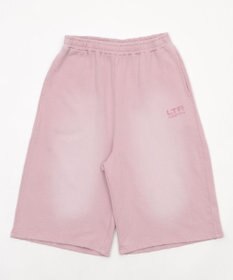 WEGO 【ユニセックス着用ITEM/ウエストゴム】ダメージアップリケショートパンツ