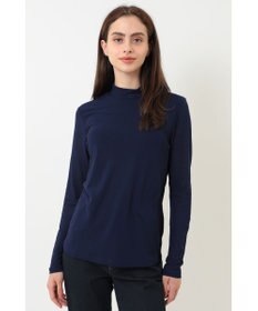 DAKS コットン天竺スタンドカラーカットソー