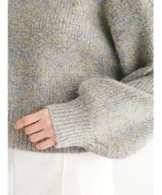 Green Parks ・ＥＬＥＮＣＡＲＥ　ＤＵＥ　ミックスシャギーニット