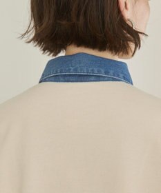 WEGO 【ANGIE VINTAGE】デニム襟スウェット