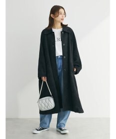 Green Parks ・ＥＬＥＮＣＡＲＥ　ＤＵＥ　ジャカードステンカラーコート