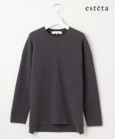 23区 S 【エステータ】エアリースパンウール プルオーバーニット