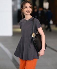 UNFILO BEAUTY FORM ペプラムＴシャツ