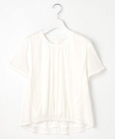 J.PRESS LADIES S 【洗える】ミラノ風天竺シアー カットソー