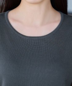 Tiaclasse チュールフリルドッキングニットトップス