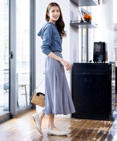 Tiaclasse L 【洗える】パーカードッキングワンピース