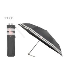 MOONBAT POLO RALPH LAUREN（ポロ ラルフローレン） 晴雨兼用日傘 ボーダー 遮光率100% 遮熱 UV 晴雨兼用