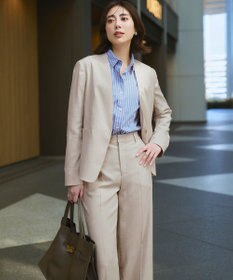 23区 【見上愛さん着用/VERY掲載】CANCLINI シャーティング ベーシックシャツ