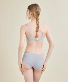 une nana cool 【リニューアル】 しなやかにフィット ポルカドットモールド 3/4カップブラ