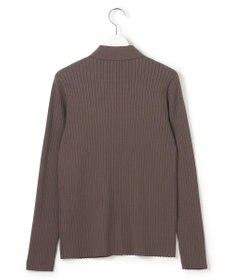 23区 【先行予約】ワイドリブ ポロニット カーディガン