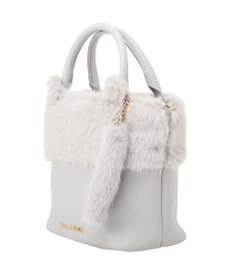 Maison de FLEUR ねこフェイクファーバッグ
