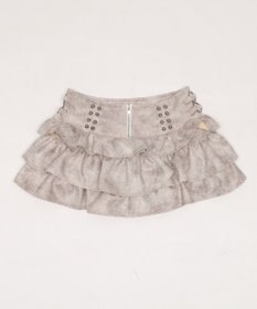 WEGO スタッズフリルティアードミニスカパン