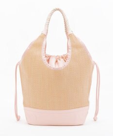 LeSportsac LG DIAMOND TOTE/ピーチブラッシュラフィア