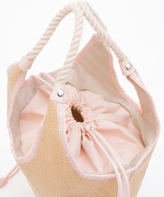 LeSportsac LG DIAMOND TOTE/ピーチブラッシュラフィア