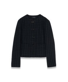 JOSEPH 【WEB&OUTLET限定】ツイスティングツウィード　ノーカラージャケット
