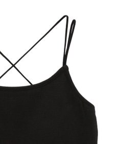 earth music&ecology クロスストラップカップ付キャミソール