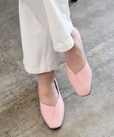 Pointer 日本製 本革Vカットパンプス