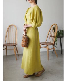 Green Parks AnriettMusee バックカットワークワンピース