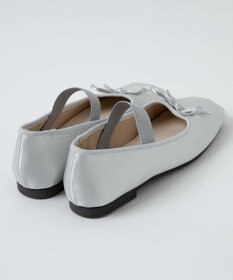 WEGO ベルト付きスクエアバレエシューズ