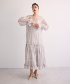 Green Parks ・Ｒａｉｌｍｅオーガンジーワンピース（インナーＯＰ