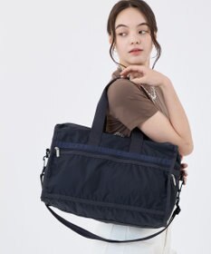 LeSportsac DELUXE MED WEEKENDER/ディープシーブルー