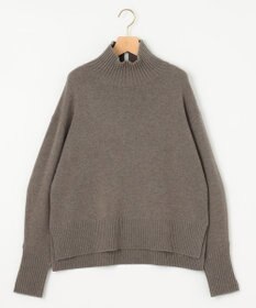 組曲 ウールカシミヤミックス ロールネック ニット
