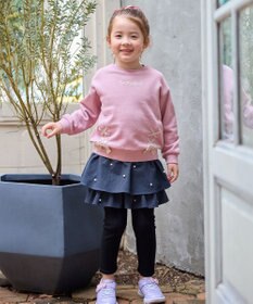 ANY KIDS 裾レースアップトレーナー