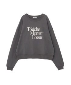 Green Parks オーバーサイズロゴ裏毛プルオーバー