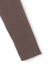 23区 【先行予約】ワイドリブ ポロニット カーディガン