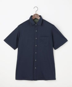 JOSEPH ABBOUD 【キングサイズ・ジャージー素材・ストレッチ】バーシブルジャージー シャツ