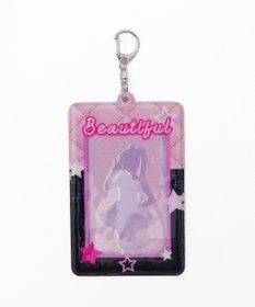 WEGO 【痛バ＆推し活グッズ】デニムグラフィックカードホルダーキーホルダー