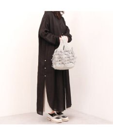 UNBILLION カカトゥ kakatoo / リボンモヘアクロッシェバッグ