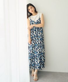 YECCA VECCA コットンスムースノースリーブトップス