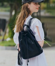 LeSportsac CINCH BACKPACK/ディープシーブルー