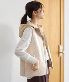 ANY L 【手洗い可】キルトコンビベスト