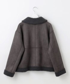 Feroux リバーシブル ムートンボアコート