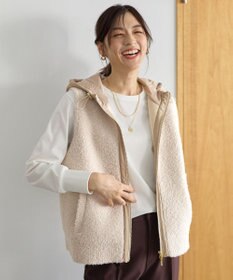 ANY キルトコンビベスト ライトベージュ