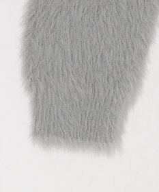 WEGO ロゴシャギーショートニット