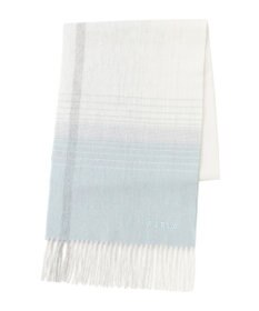 MOONBAT FURLA(フルラ）ウール100％ オンブレー チェックマフラー