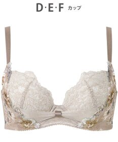 WACOAL ブラジャー 【リボンブラ 脇すっきり】 脇高設計 着やせシルエット 動いても谷間キープ Gカップまで対応 大きいサイズ レディース BXB443 /ワコール