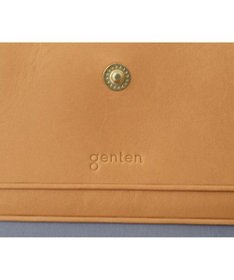 genten ピア ボックス2つ折り財布