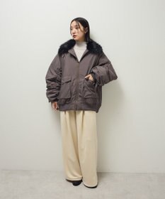 Green Parks ・Ｐｅｔｉｔ　Ｆｌｅｕｒ　ボトルネックリブニット