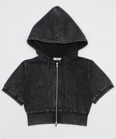 WEGO 半袖ショートパーカー